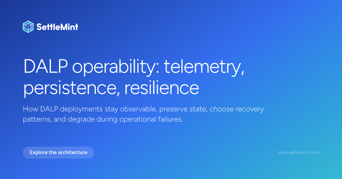 Operability Png Overview | DALP Documentation | SettleMint